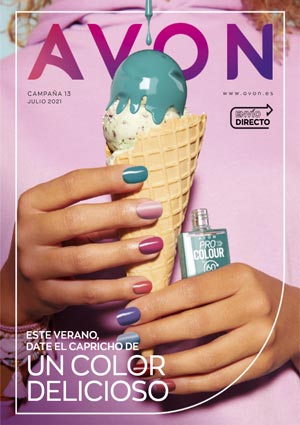 Avon Folleto Campaña 13 | Julio 2021 portada