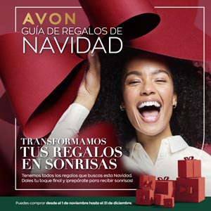 Avon Guía de Regalos de Navidad Campañas 17 y 18 descargar PDF