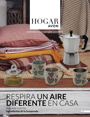 Avon Folleto de Hogar Campañas 10 a 12 descargar PDF
