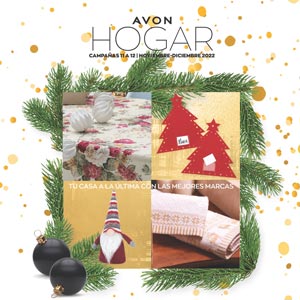 Folleto de Avon Hogar en Navidad Campañas 11 a 12 descargar PDF