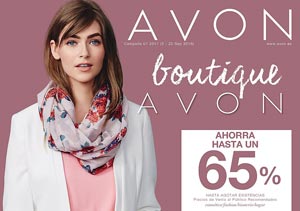 Boutique Avon Flyer Campaña 7/2016 descargar PDF